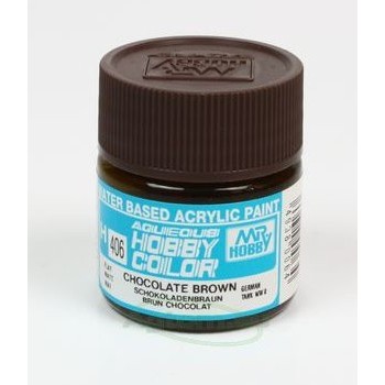 Mr Hobby Aqueous color H-406 Chocolate Brown